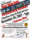 Water Skiing Santa Flyer-2007
